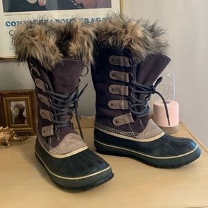 Sorel Joan of Arctic boots, worn once